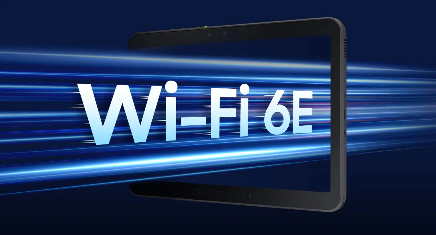 Samsung Galaxy Tab Active5 Pro WiFi 6E connectivité rapide
