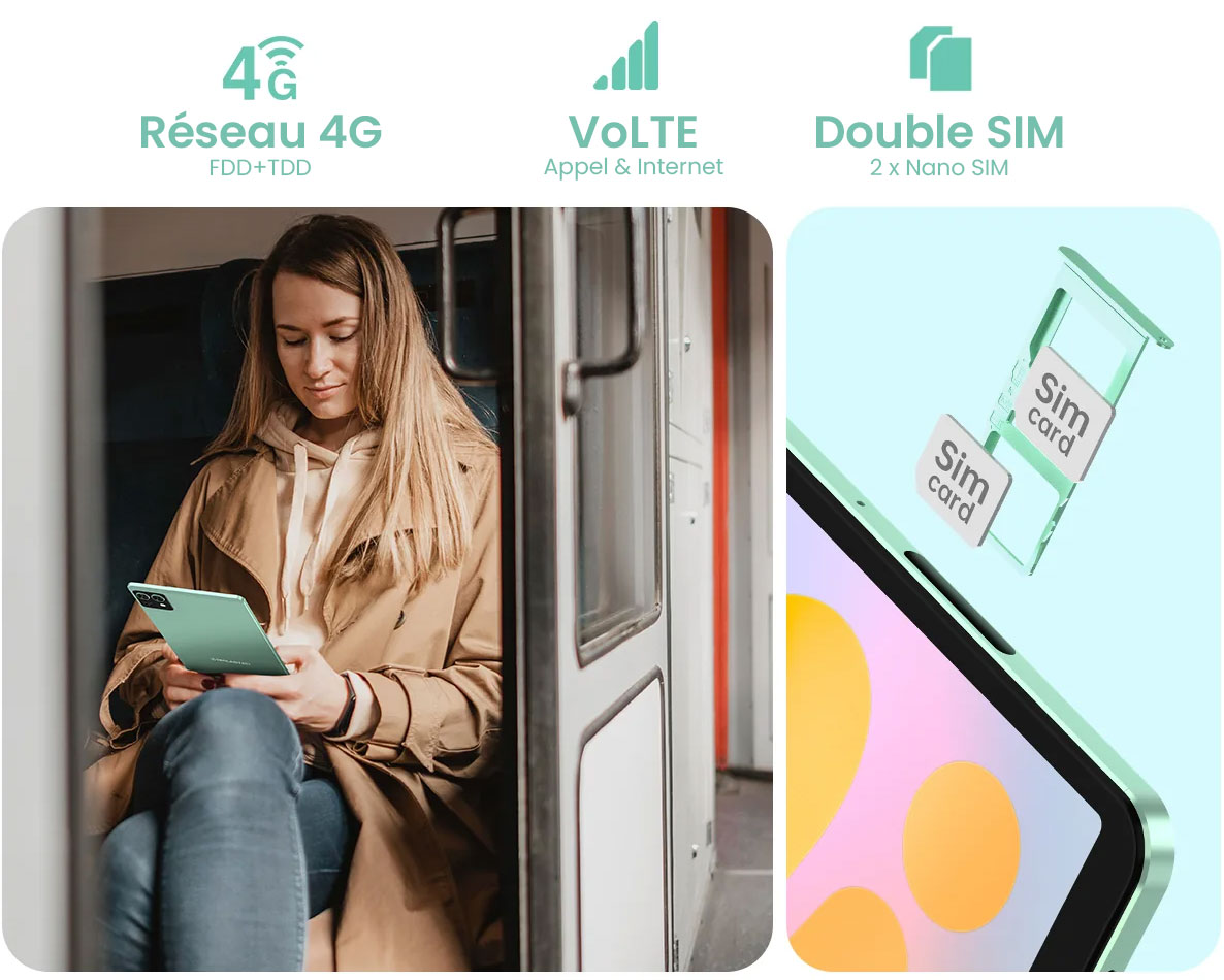 Tablette 4G TECLAST M50 Mini