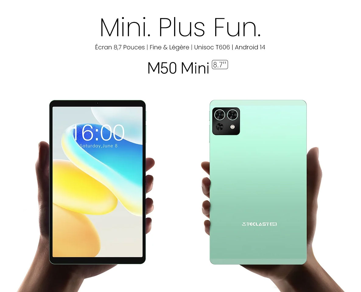 Tablette 4G TECLAST M50 Mini