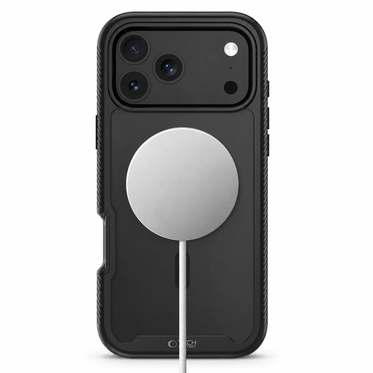 Coque TECH-PROTECT avec chargeur magnétique MagSafe positionné au dos pour iPhone 18/17 Pro Max