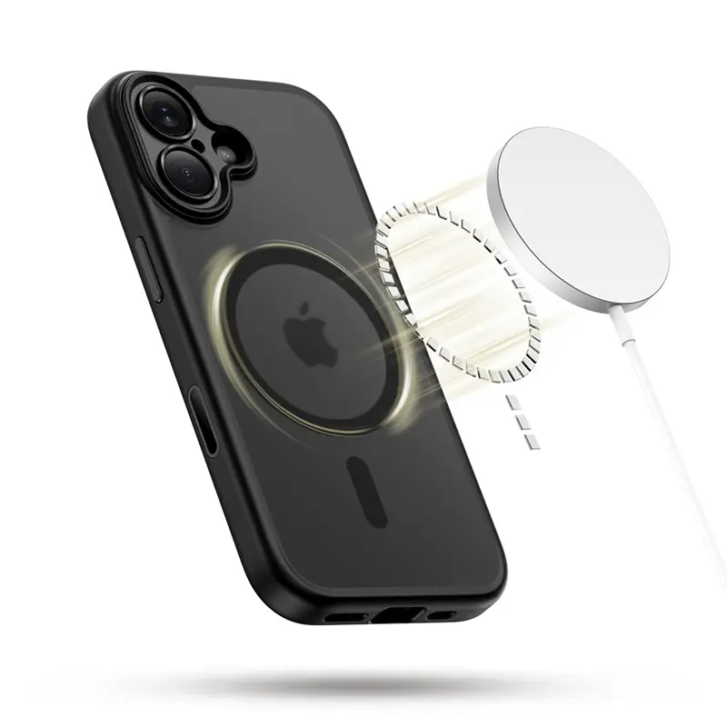 Coque MagSafe TECH-PROTECT MagPeak CC pour iPhone 17