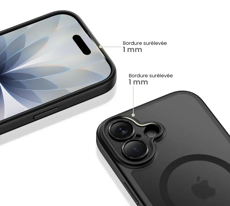 Coque MagSafe TECH-PROTECT MagPeak CC pour iPhone 17