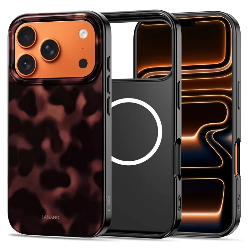 Coque MagSafe TECH-PROTECT Lamano Panthère pour iPhone 17 Pro