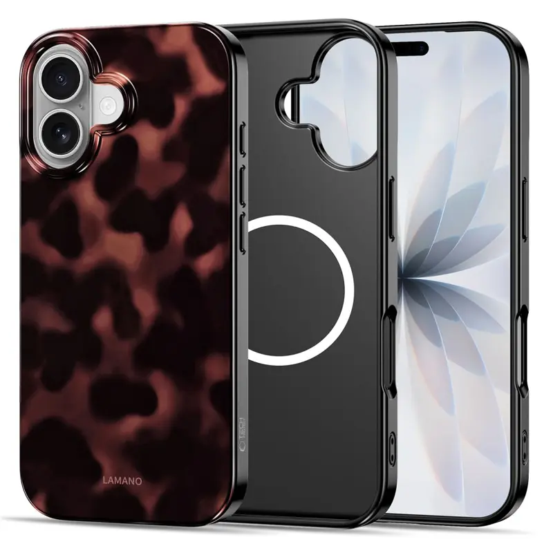 Coque MagSafe TECH-PROTECT Lamano Panthère pour iPhone 17