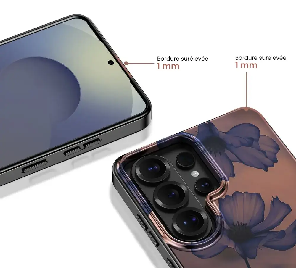 Coque MagSafe TECH-PROTECT Lamano Velvet Night pour Galaxy S26 Ultra