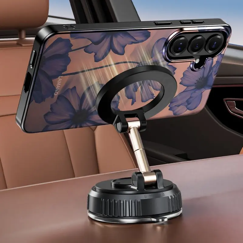 Coque MagSafe TECH-PROTECT Lamano Velvet Night pour Galaxy S26