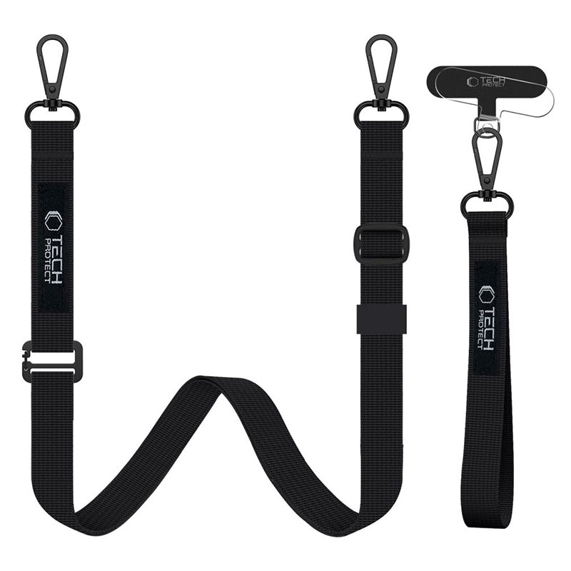Pack Bandoulière & Dragonne TECH-PROTECT C65 Crossbody Leash en Corde