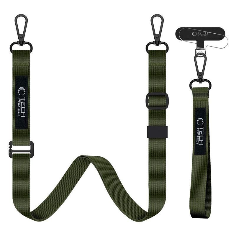 Pack Bandoulière & Dragonne TECH-PROTECT C65 Crossbody Leash en Corde