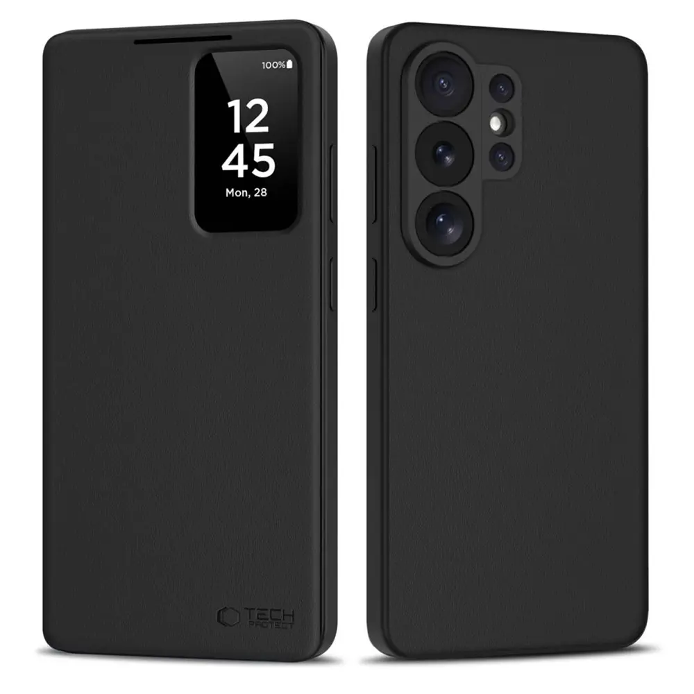 Galaxy S26 Ultra - Étui Fenêtre TECH-PROTECT Smart Wallet