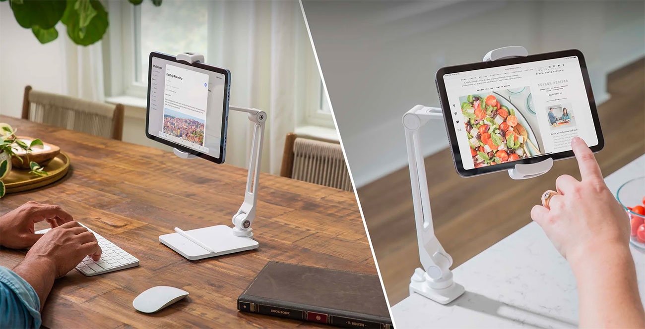 Support Articulable TWELVE SOUTH HoverBar Duo pour iPad & Tablette