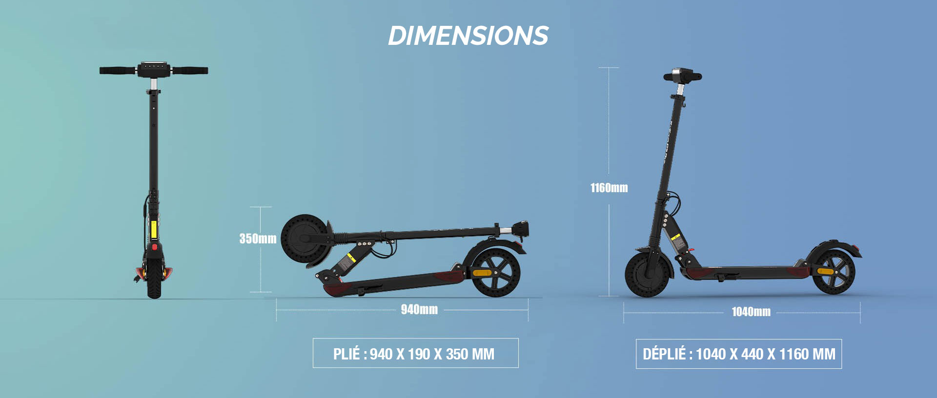 Trottinette Électrique KUGOO Kirin S3 Pro