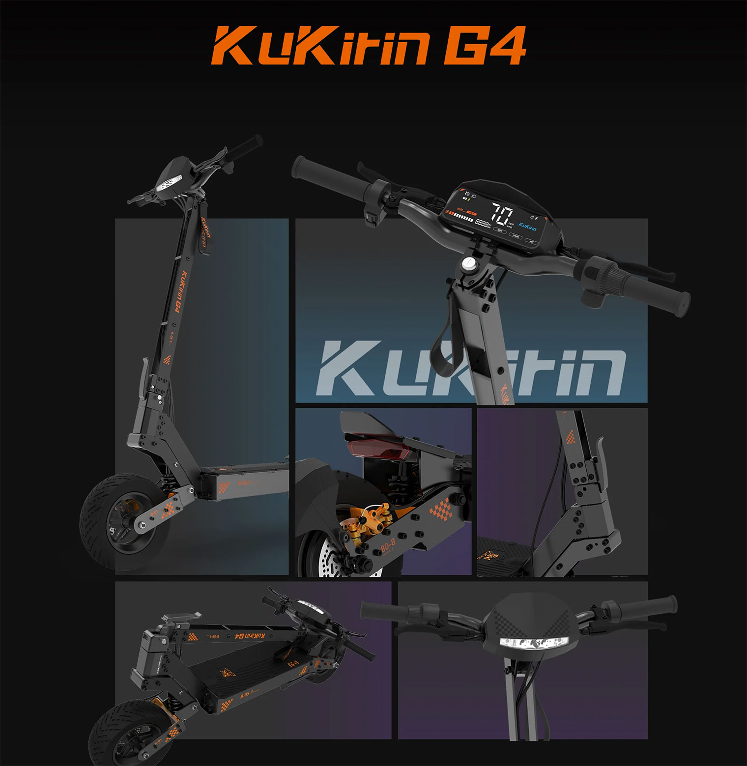 Trottinette Électrique KUGOO KuKirin G4