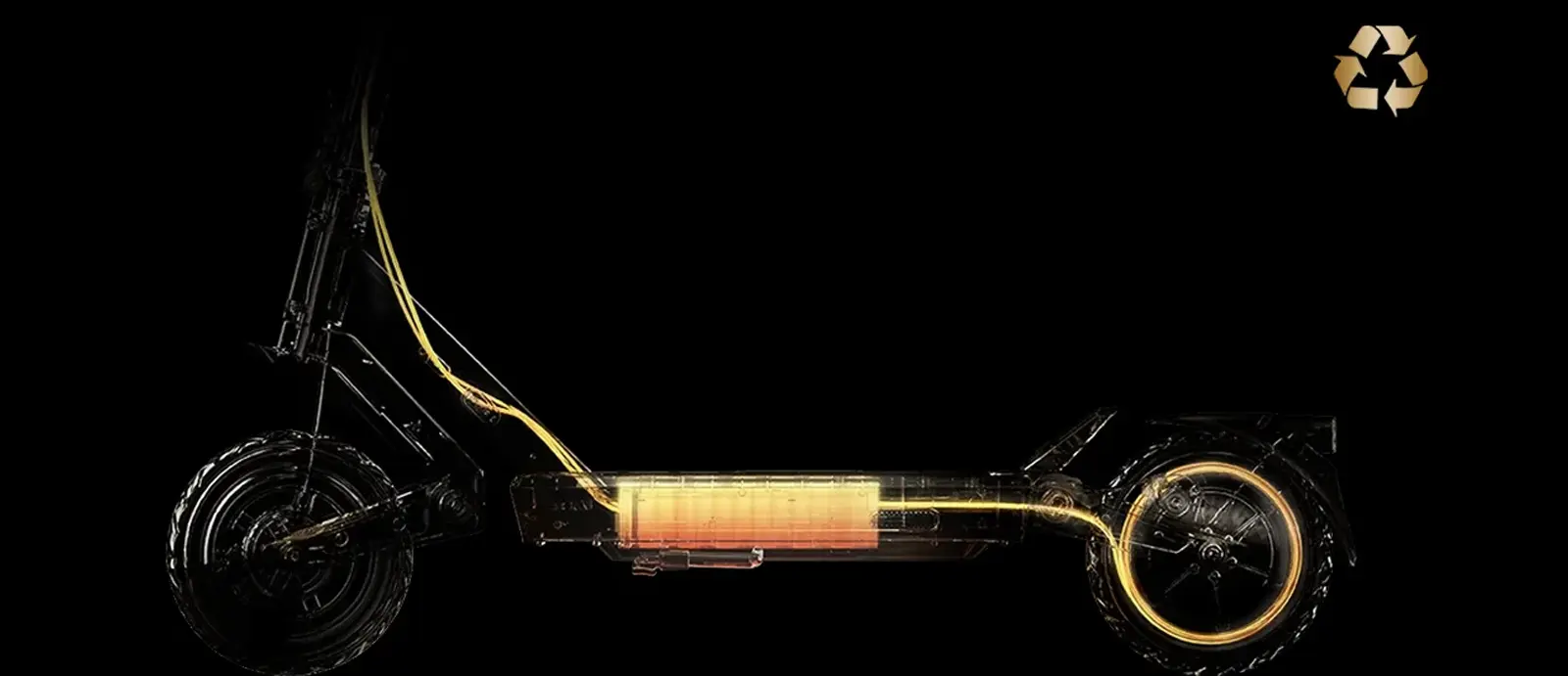 Schema de fonctionnement du systeme KERS de recuperation d'energie cinetique au freinage sur la trottinette electrique NAVEE ST3 Pro