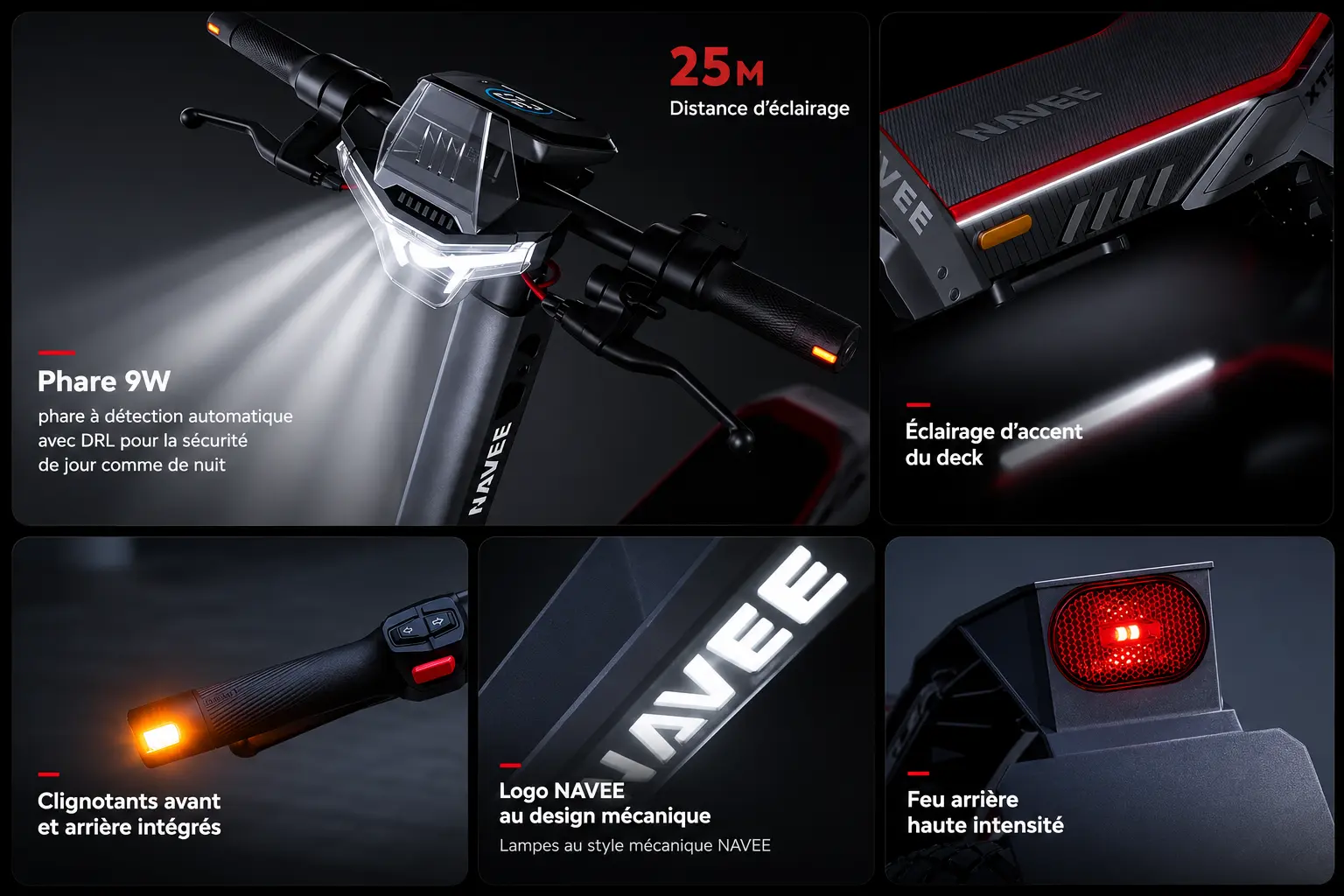 Spécifications NAVEE XT5 Pro - 43b