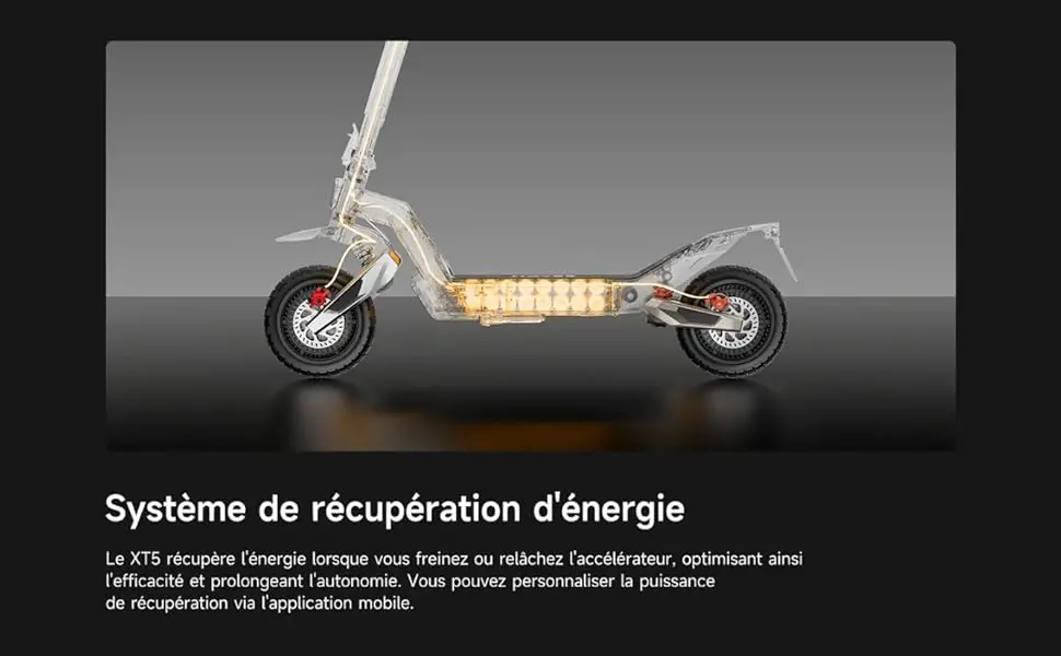 Batterie premium ultra haute capacité et gestion BMS