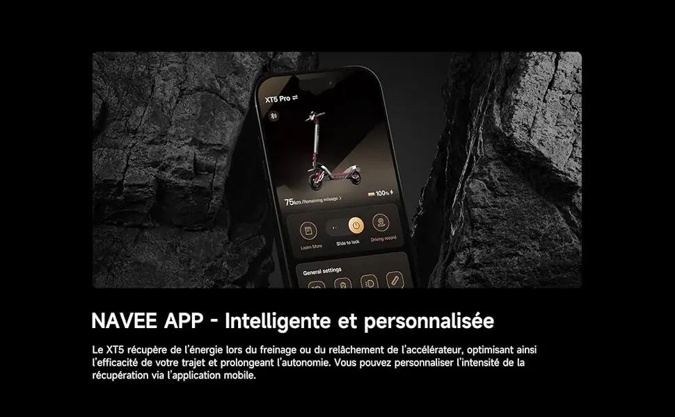 Écran de contrôle LED 5 pouces et options de connectivité
