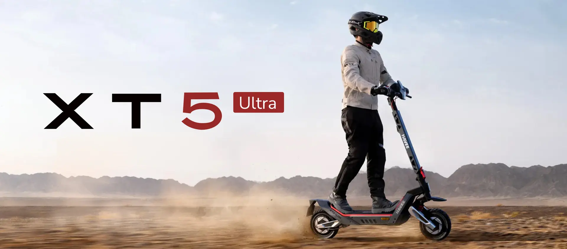 Trottinette Électrique NAVEE XT5 Ultra - Vue d'ensemble profil