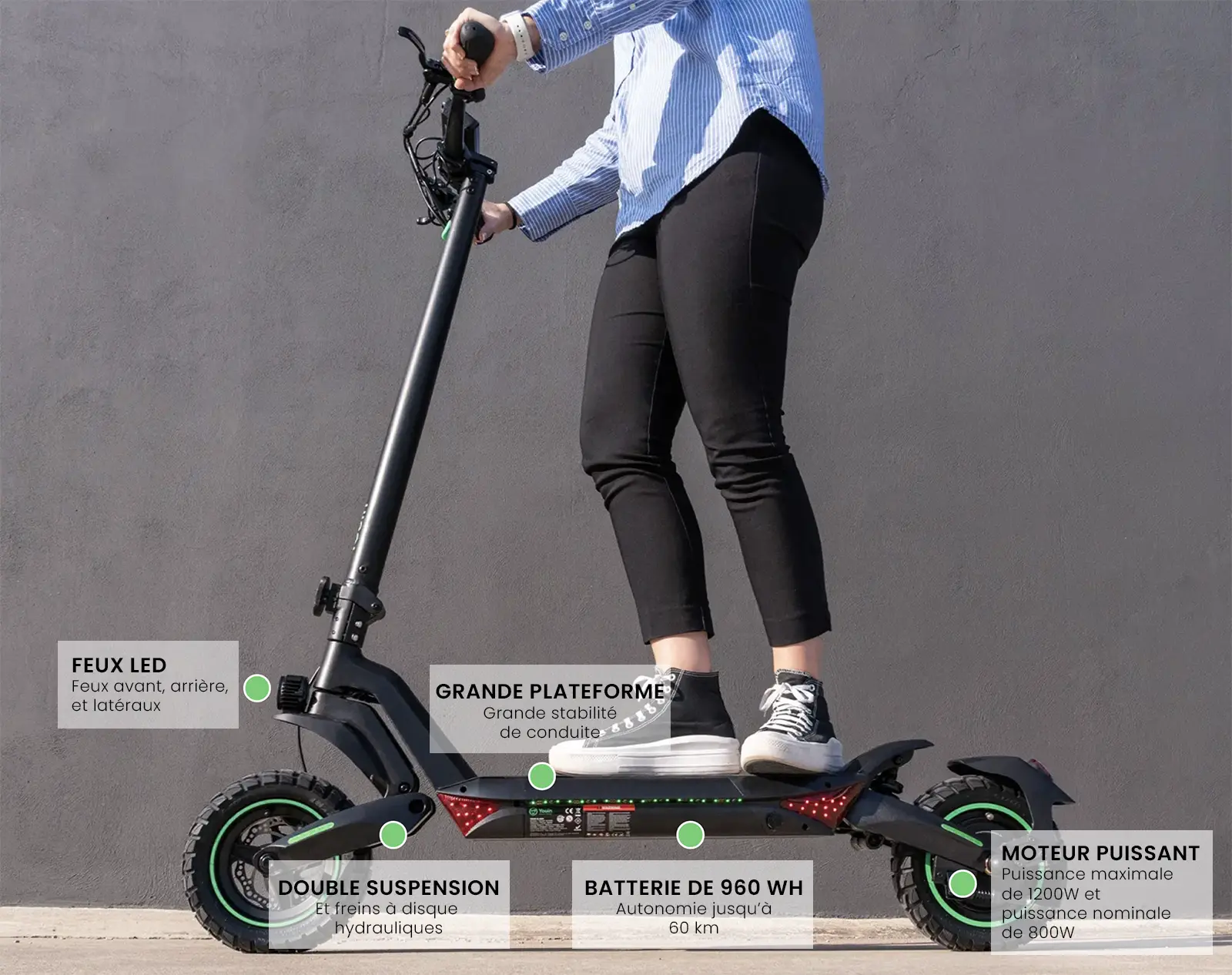 Trottinette Électrique YOUIN XL MAX