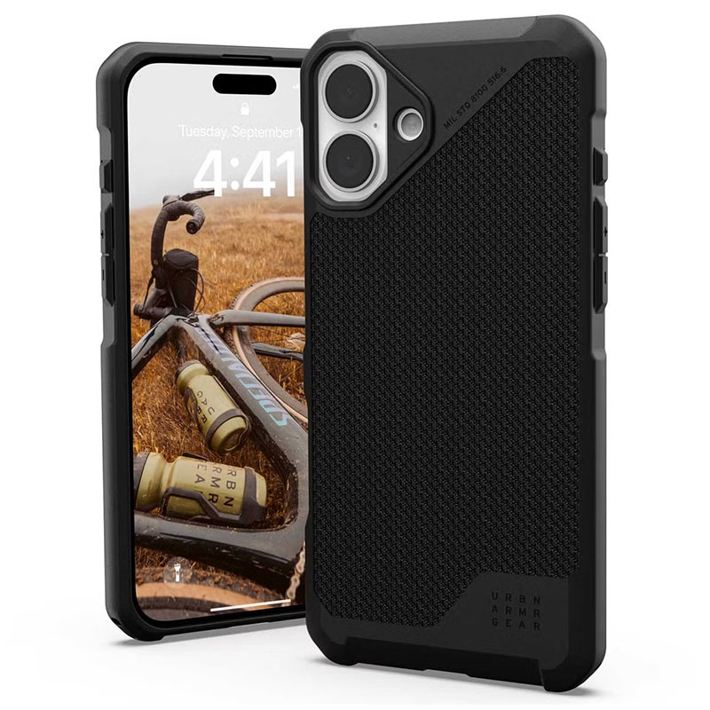 Coque MagSafe UAG Metropolis LT Dupont Kevlar pour iPhone 16 Plus