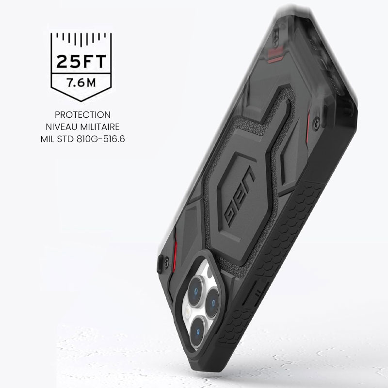 Coque MagSafe UAG Monarch Pro Kevlar® pour iPhone 15 Pro Max