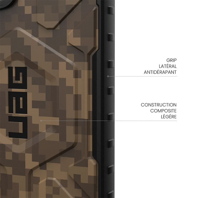 Coque UAG Pathfinder SE Pro Magnétique Digi Camo pour Galaxy S24 Ultra