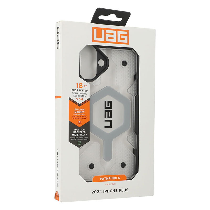 Coque Antichoc UAG Pathfinder Clear MagSafe pour iPhone 16 Plus