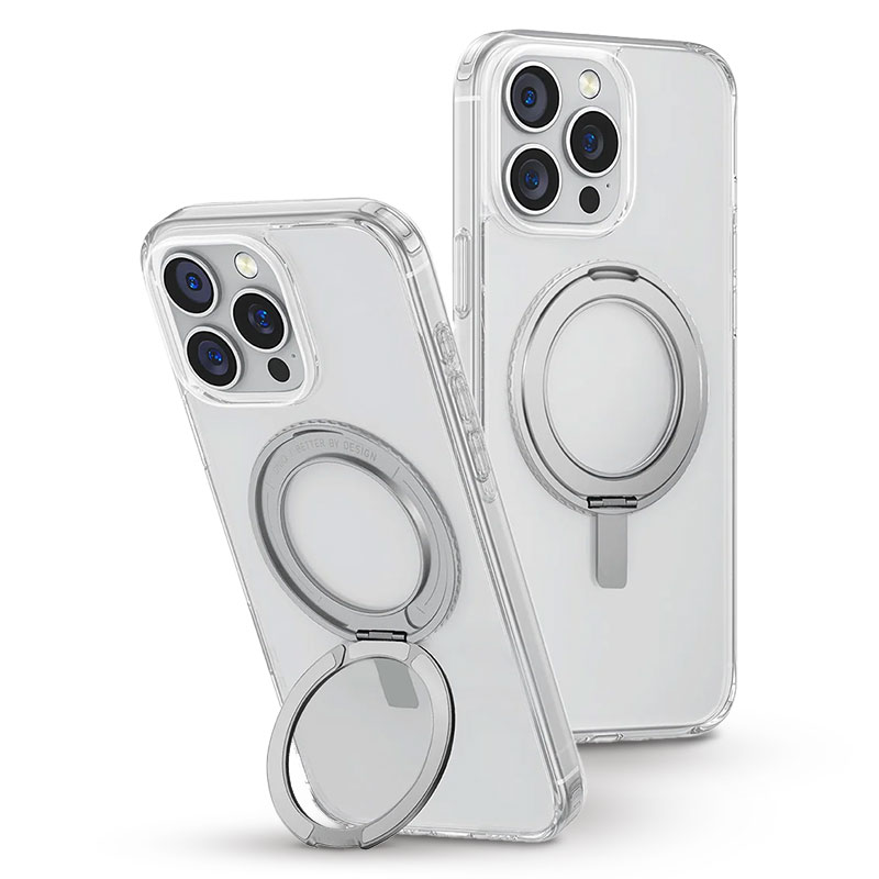 Coque MagSafe UNIQ Swivix avec Support Rotatif Rétractable pour iPhone 16 Pro Max