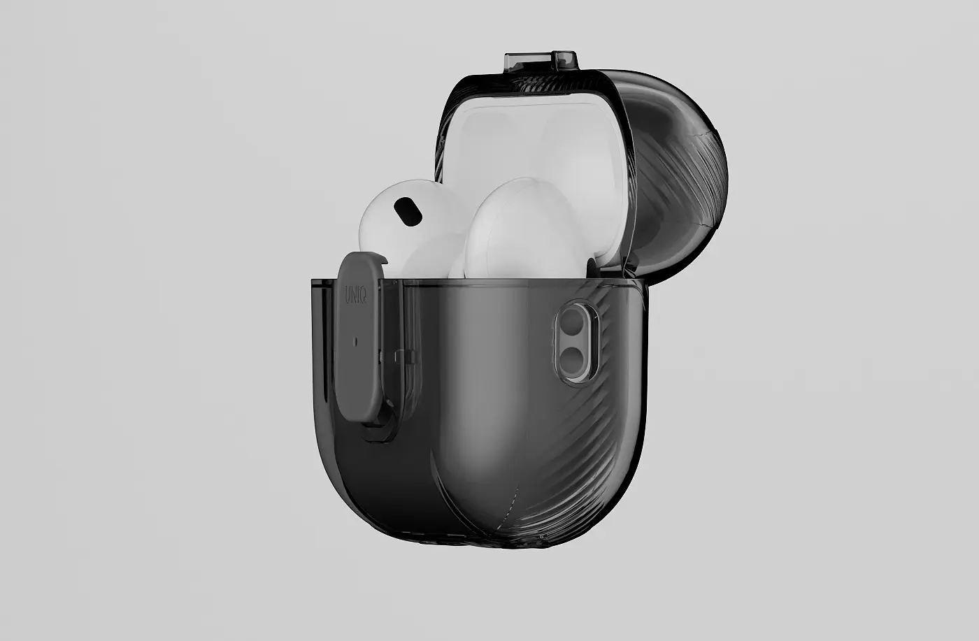 Étui Silicone UNIQ Glase Pro Transparent pour AirPods Pro 3