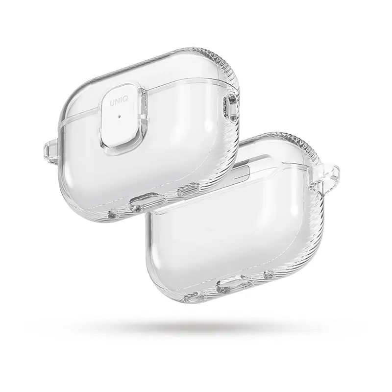 Étui Silicone UNIQ Glase Pro Transparent pour AirPods Pro 3 - Coloris Transparent