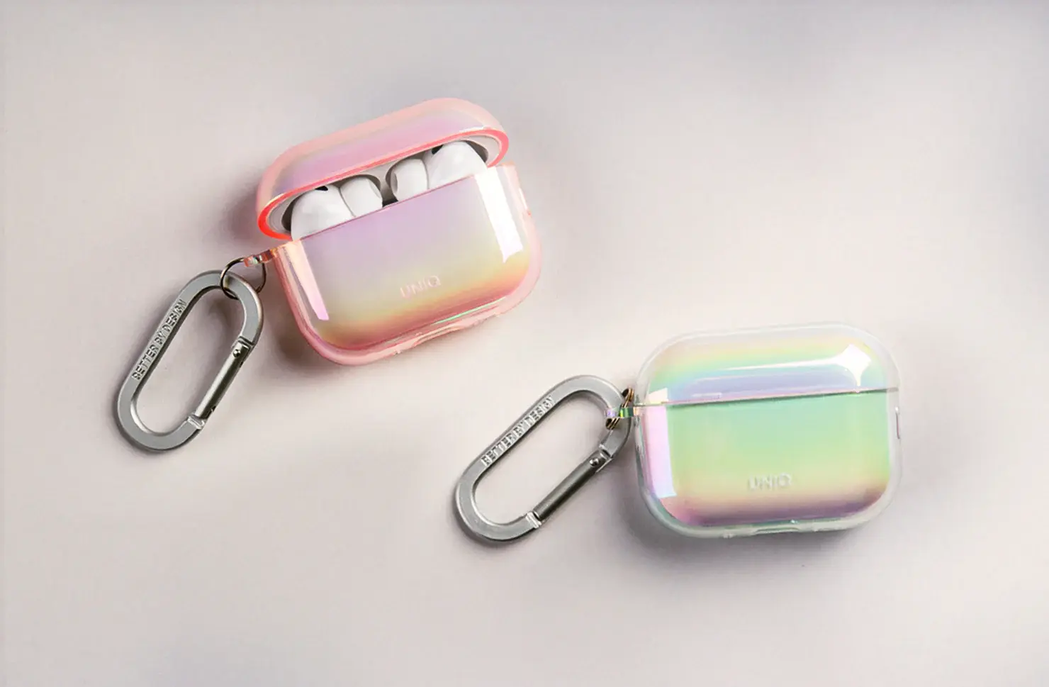 Étui Holographique UNIQ Iridescia pour AirPods Pro 3