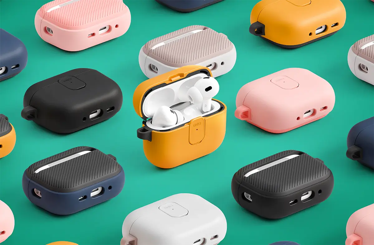 Étui Silicone Bicolore UNIQ Clyde pour AirPods Pro 3