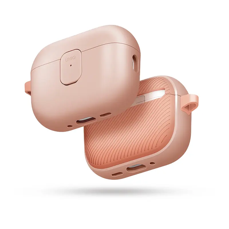 Étui Silicone Bicolore UNIQ Clyde pour AirPods Pro 3 - Coloris Rose