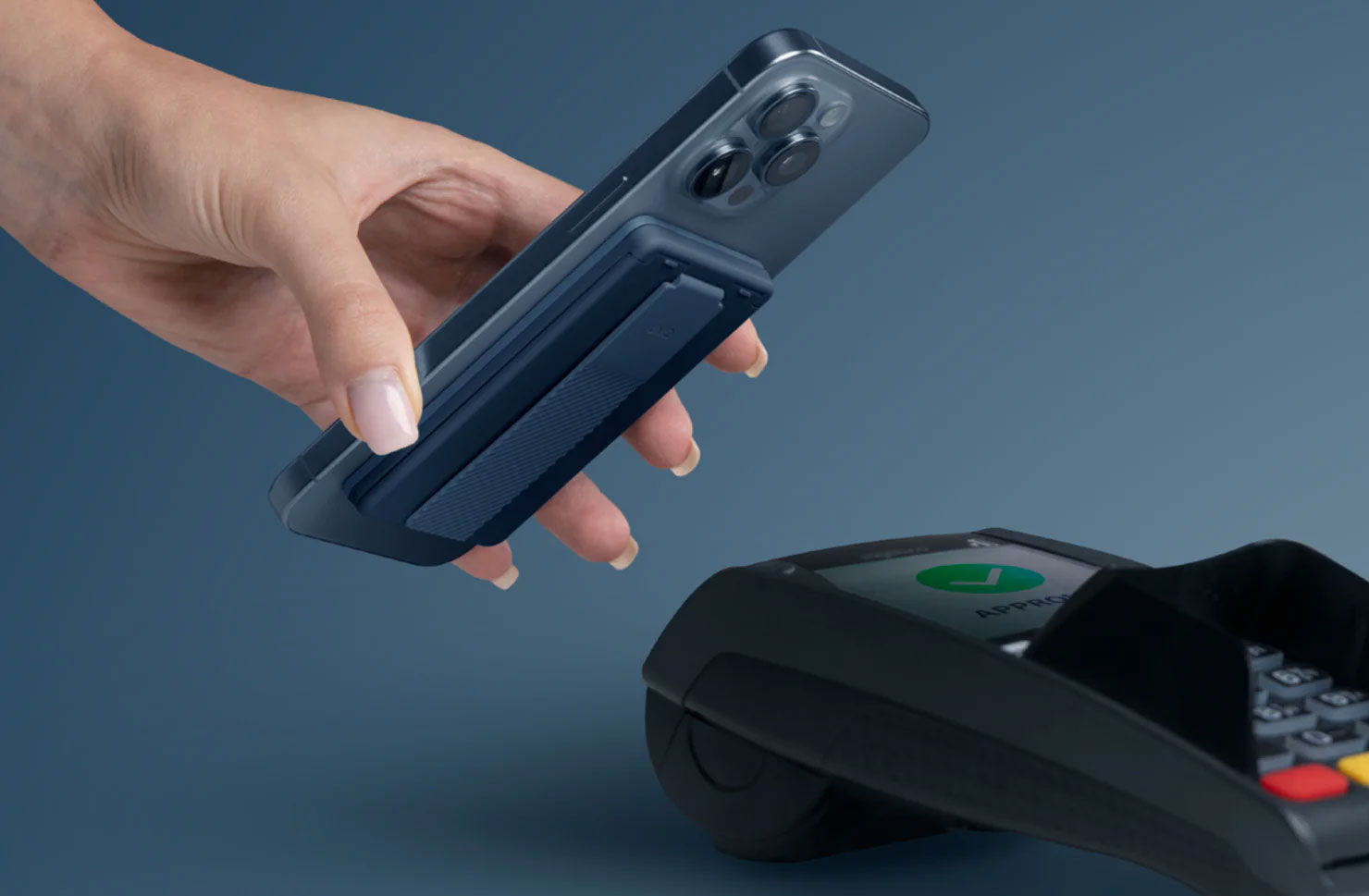 Pochette CB MagSafe UNIQ Heldro ID Avec Fonction Chevalet