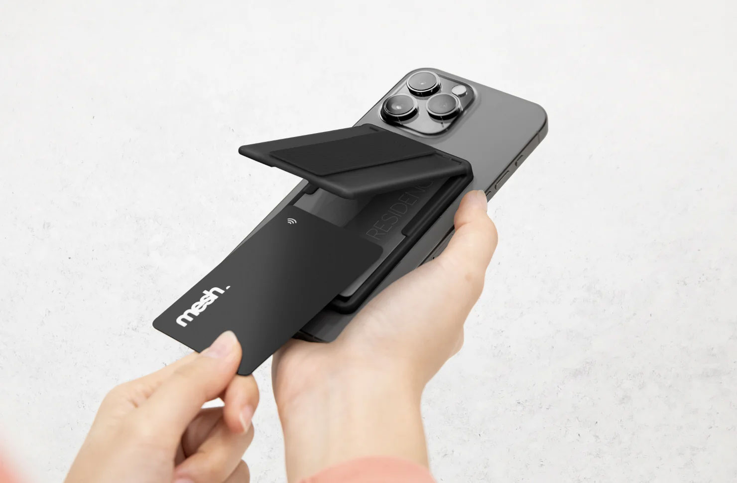 Pochette CB MagSafe UNIQ Heldro ID Avec Fonction Chevalet