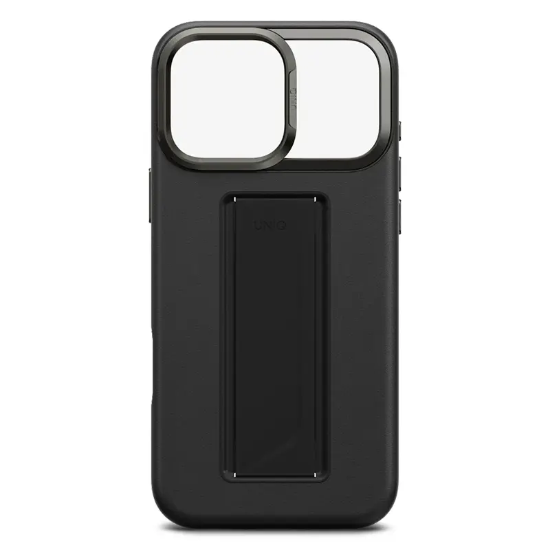 Coque MagSafe UNIQ Heldro Pro FlexGrip™ pour iPhone 17 Pro Max - Modèle Noir