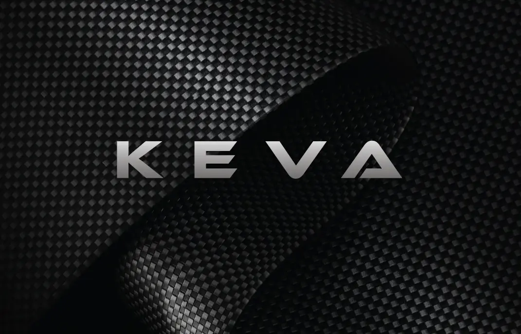 Coque MagSafe UNIQ Keva Edge Slimline MagClick™ en Fibre d'Aramide pour iPhone 17 Pro - vue détaillée de la fibre Aramide