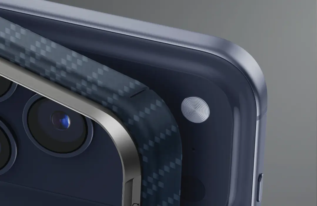 Coque MagSafe UNIQ Keva Edge Slimline MagClick™ en Fibre d'Aramide pour iPhone 17 Pro - Compatible Chargeur Induction