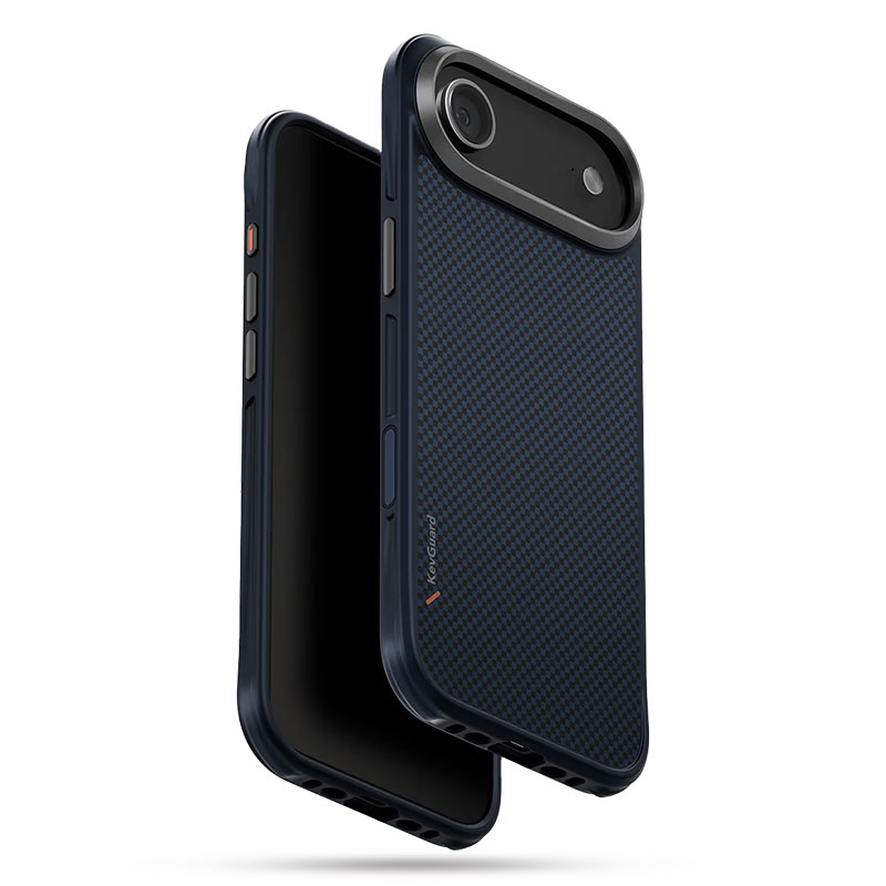 Coque MagSafe UNIQ Keva Tough MagClick™ en Fibre d'Aramide pour iPhone 17 Air