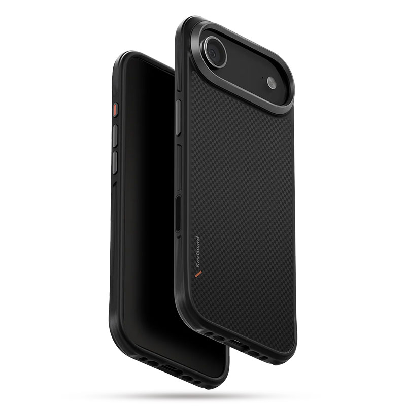 Coque MagSafe UNIQ Keva Tough MagClick™ en Fibre d'Aramide pour iPhone 17 Air