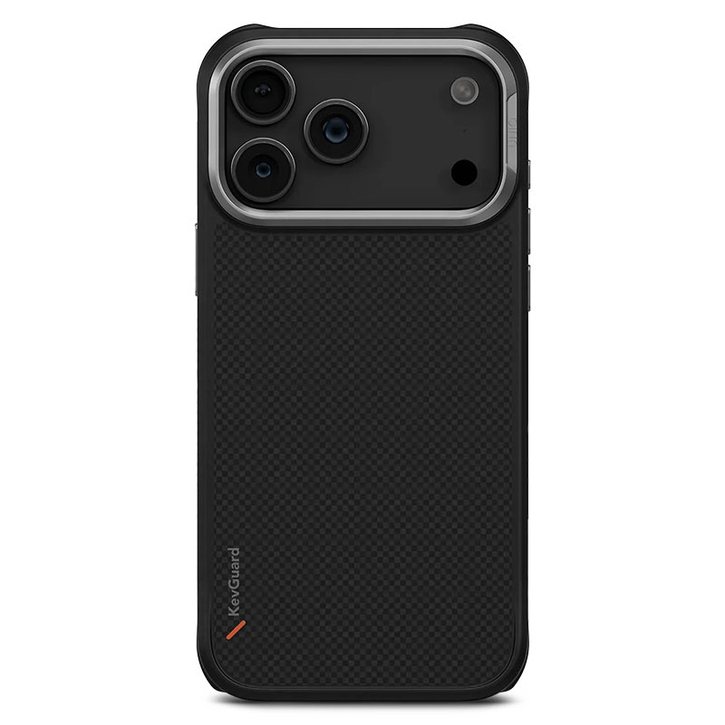 Coque MagSafe UNIQ Keva Tough MagClick™ en Fibre d'Aramide pour iPhone 17 Pro Max