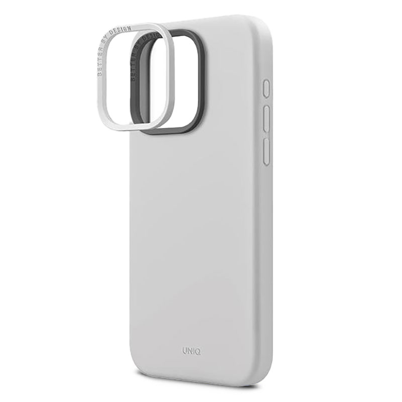 Coque MagSafe UNIQ Lino Hue MagClick En Silicone Liquide pour iPhone 15 Pro Max
