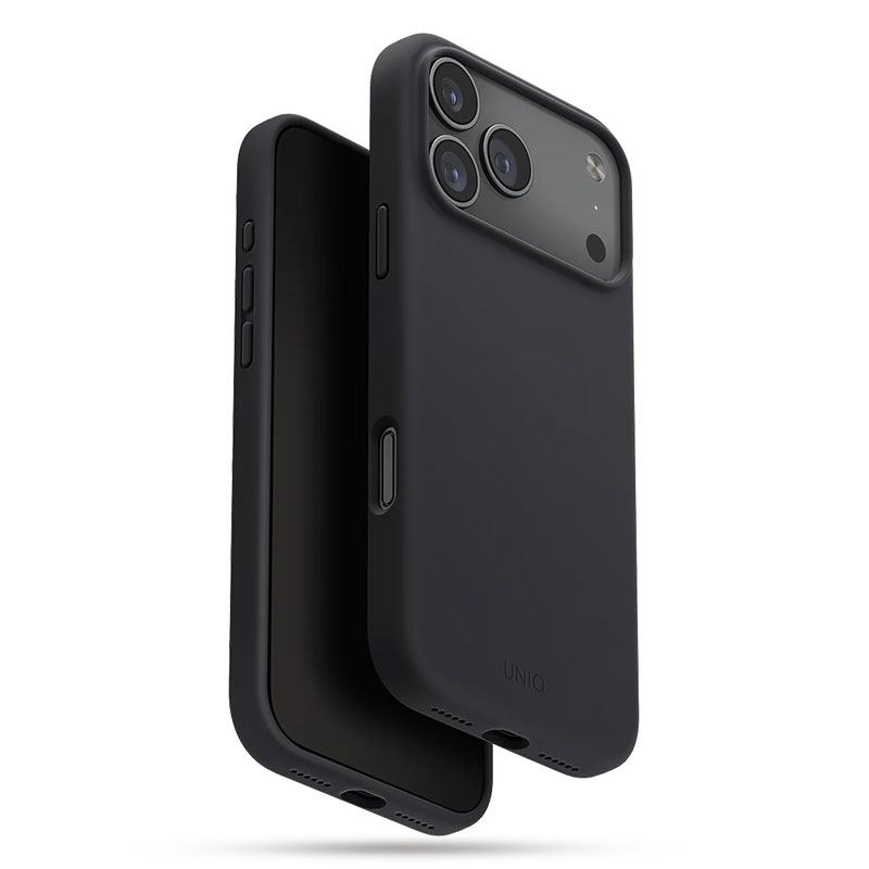 Coque MagSafe UNIQ Lino Hybrid Silicone MagClick pour iPhone 17 Pro