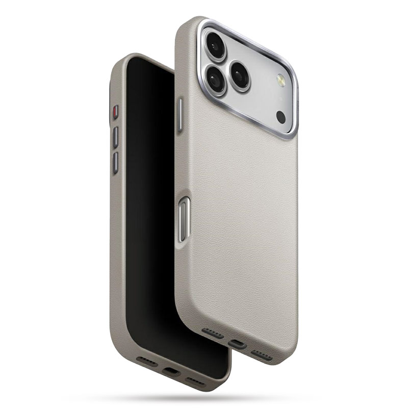 Coque MagSafe UNIQ Lyden MagClick en Similicuir pour iPhone 17 Pro Max