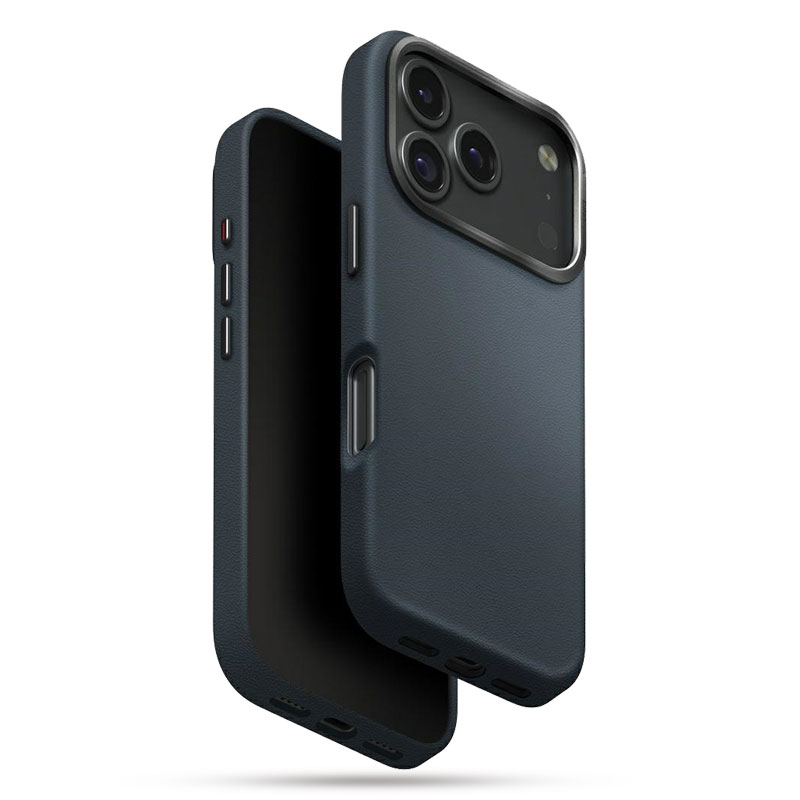 Coque MagSafe UNIQ Lyden MagClick en Similicuir pour iPhone 17 Pro