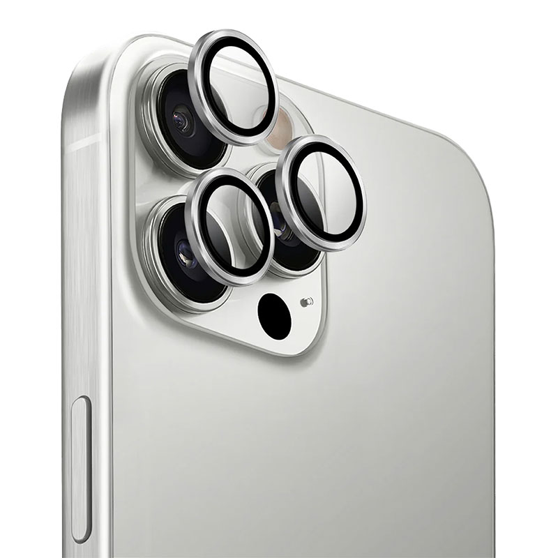 Protection Caméra UNIQ Optix AluGuard pour iPhone 16 Pro & iPhone 16 Pro Max