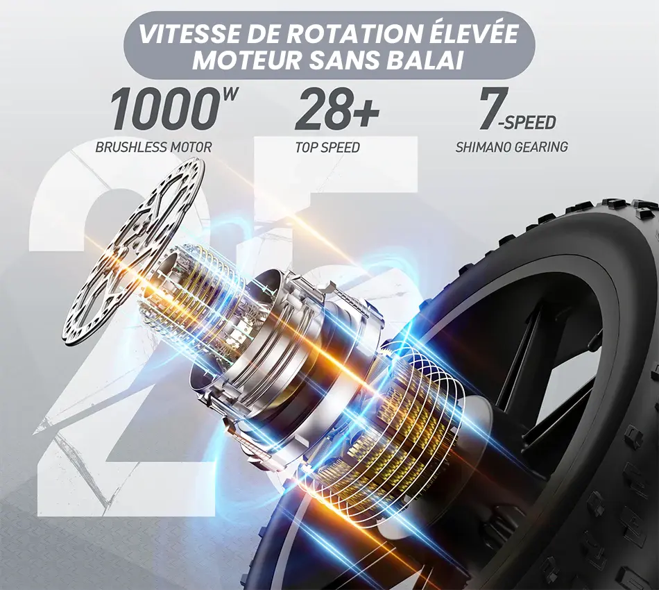 Vélo Électrique Tout-Terrain JANSO X50