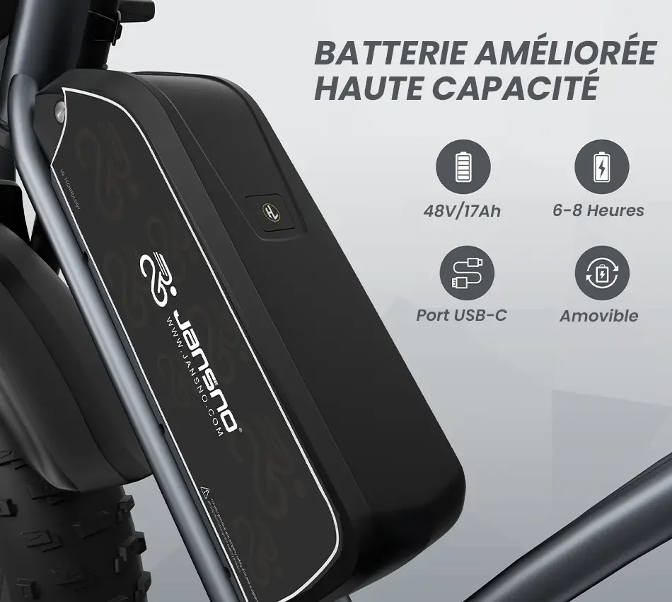 Vélo Électrique Tout-Terrain JANSO X50