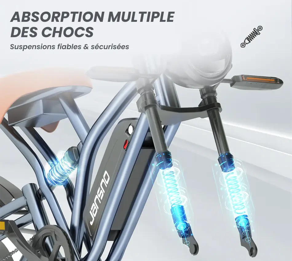 Vélo Électrique Tout-Terrain JANSO X50