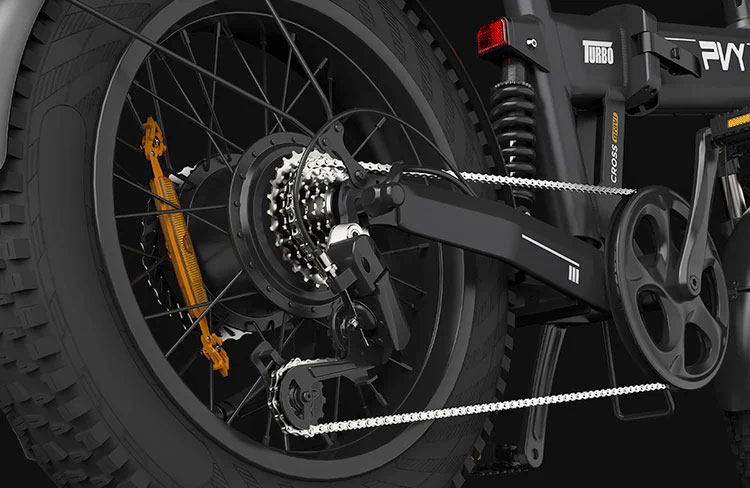 Vélo Électrique Pliant PVY Turbo