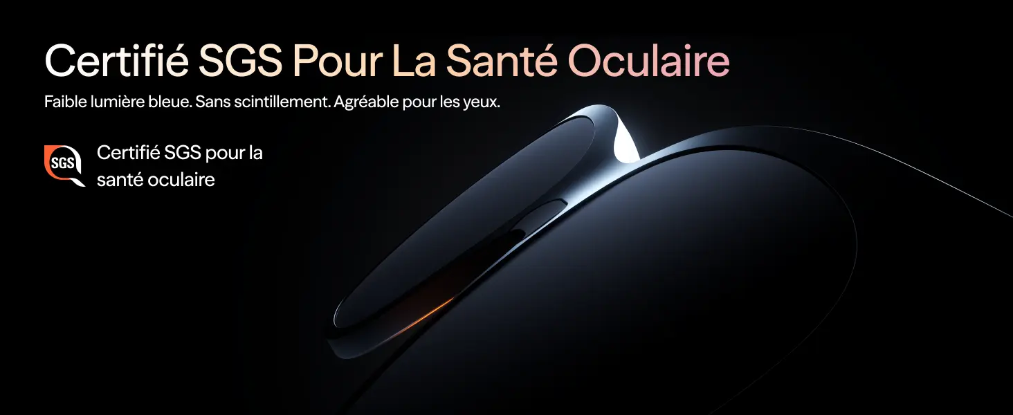 VITURE Pro 2 XR – certification SGS pour la santé oculaire